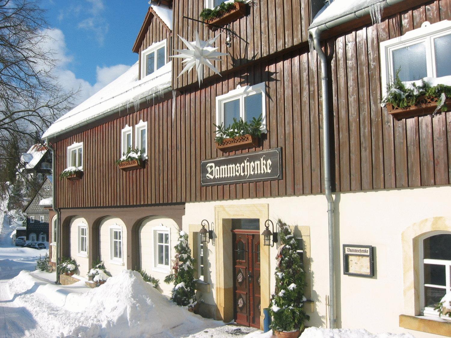 Dammschenke Gasthof & Hotel Kurort Jonsdorf Exterior foto