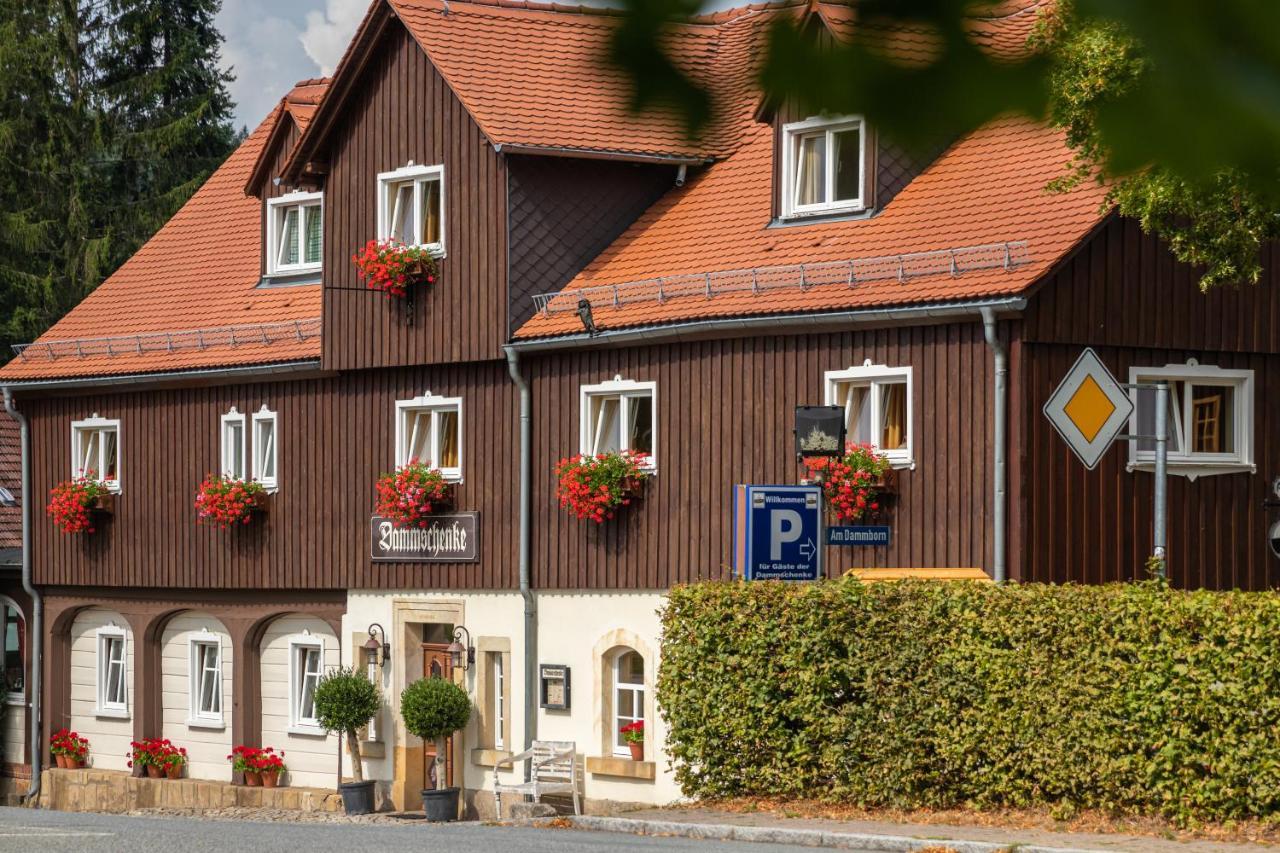 Dammschenke Gasthof & Hotel Kurort Jonsdorf Exterior foto