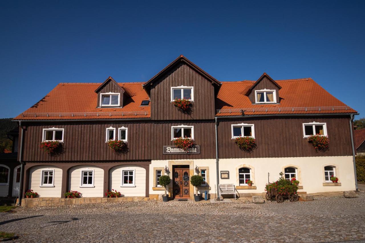 Dammschenke Gasthof & Hotel Kurort Jonsdorf Exterior foto