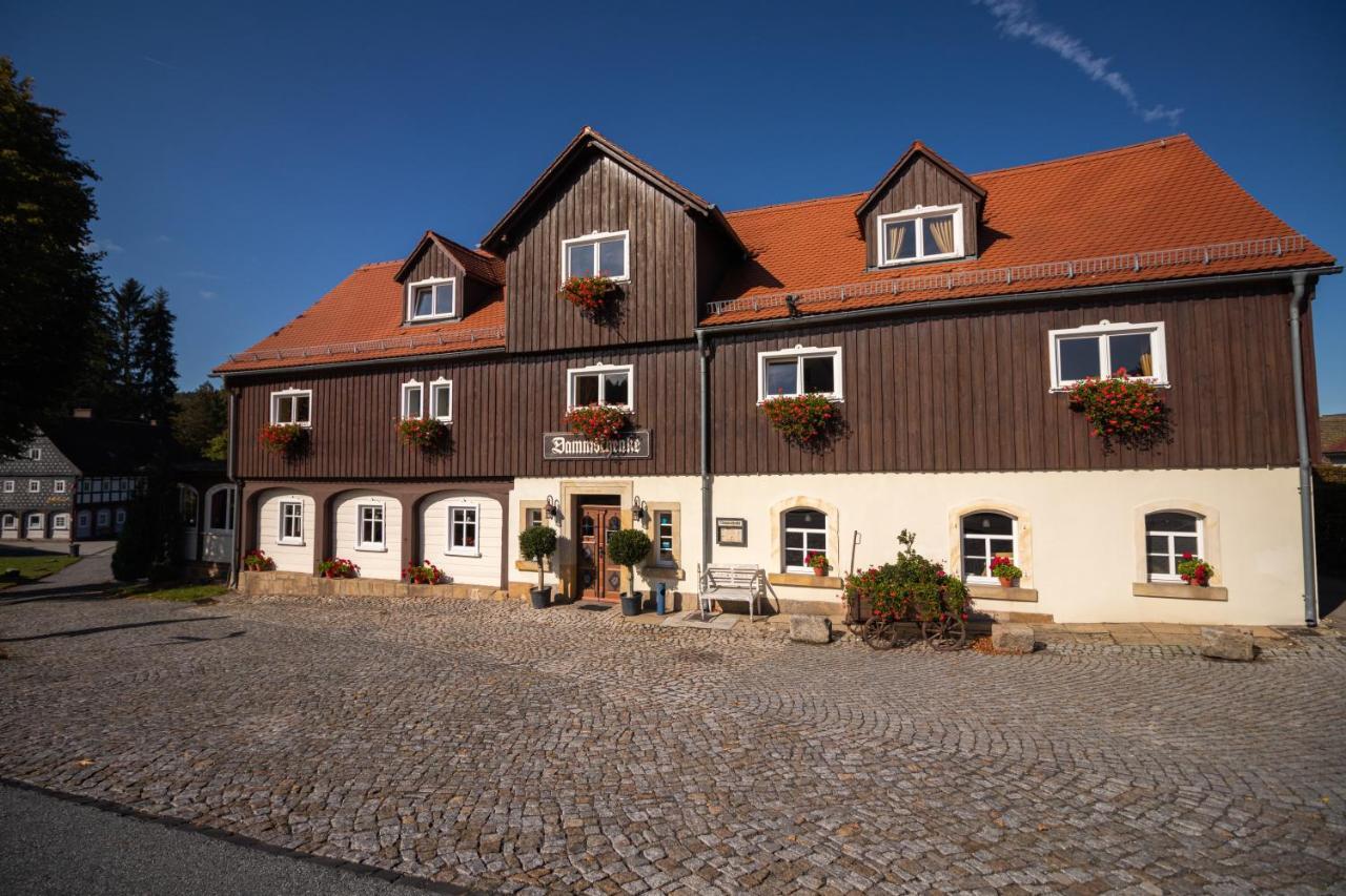 Dammschenke Gasthof & Hotel Kurort Jonsdorf Exterior foto